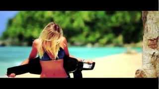 SOLOSHOT Exclusive Susi Mai and Jeremie Tronet Kiteboarding Dominican Republic [upl. by Elvah]