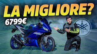 Yamaha YZF R3 2024 LA MIGLIORE SPORTIVA PER PATENTE A2 🤔  Test Ride ITA [upl. by Eimaraj]