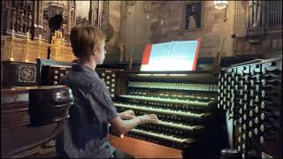 Daniel Golden  Juilliard PreCollege Organ Audition 2020 [upl. by Gregoor]