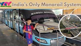 MUMBAI MONORAIL 🚝 Indias first Monorail System [upl. by Evangelia]