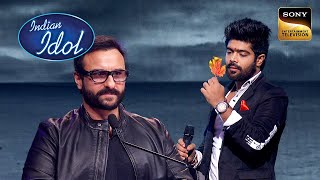 Revanth की Gerua पर मीठी आवाज़ में खोए Saif Ali Khan  Indian Idol Season 9  Full Episode [upl. by Downey]