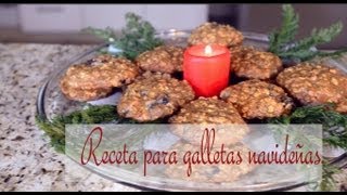 Receta para hacer galletas de navidad [upl. by Ellata510]