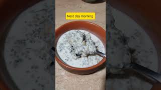 No added sugar overnight oats healthy breakfast recipe breakfastfood breakfastidea healty asmr [upl. by Eeneg92]