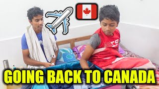 GOING BACK TO CANADA 🇨🇦 PRANK ON VAJRE 😂REACTION  VelBros Tamil [upl. by Lebasiairam]