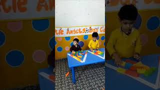 Group games youtubeshorts daycarelife daycare childrensdaycelebration [upl. by Ylagam]