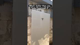 Our first Tesla Powerwall 3 install and the customer got two 🔋🏠☀️ tesla teslapowerwall solar [upl. by Einahpats]