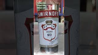 SMIRNOFF VODKA  Triple Distilled Vodka shorts youtubeshorts trending papularvodka viralshort [upl. by Salangia]