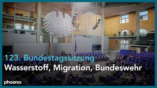 Bundestag LIVE u a zum Deutschlandpakt in der Migrationspolitik [upl. by Malcom]