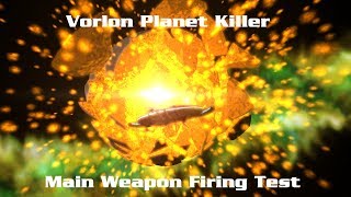 Vorlon Planet Killer Main Weapon Firing [upl. by Hinch]