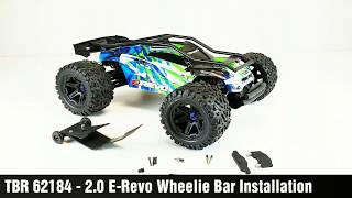 TBone Racing Traxxas 20 ERevo Wheelie Bar Installation [upl. by Corwin]