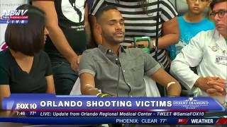 MUST WATCH Injured Orlando Shooting Victim Angel Colon Recalls Details of Horrific Night  FNN [upl. by Ueih]