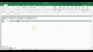 excel 02 opmaak en basis formule [upl. by Leigh283]