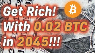 Retire Wealthy by 2045 with Just 002 BTC [upl. by Eiramalegna]