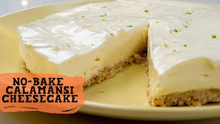 NoBake Calamansi Cheesecake SIMPOL [upl. by Ahseiyn]