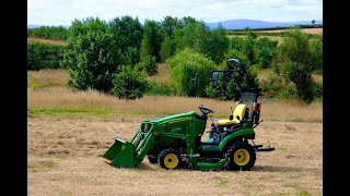 John Deere 1026R controls  Instructional Video [upl. by Bartholomeus]