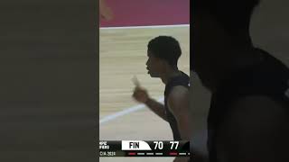 🤯 VJ Edgecombe Posterizing Dunk for Team Bahamas dunk shorts trending viral [upl. by John]