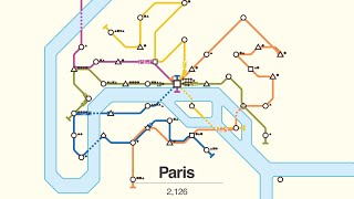 Mini Metro  Paris [upl. by Enaujed]