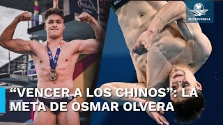 Osmar Olvera el nuevo máximo referente mexicano en clavados y medallista en París 2024 [upl. by Kirat525]