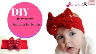 Como hacer Turbante Fácil♥  How To Make Turban Easy [upl. by Ayatnohs]