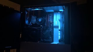 NZXT H510i Build Vertical GPU mount [upl. by Roxy776]