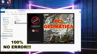 CARA INSTAL PCI GEOMATICA DENGAN MUDAH TERGINDAR DARI ERROR [upl. by Suirada205]