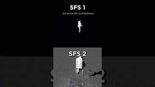 SFS 1 VS SFS 2 space sfs spaceflightsimulator sfs2 [upl. by Amata]