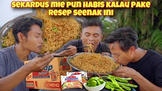 MIE SEDAP GORENG SAMBAL MATAH RESEP DESA WAJIB KETAGIHAN [upl. by Anelle]