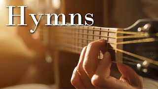 Peaceful Acoustic Worship 4 Hours of the BEST HYMNS of all time played on Guitar [upl. by Acima701]