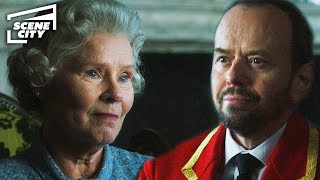 The Queen Meets the Royal Servants  The Crown Imelda Staunton Andrew Havill [upl. by Uot947]