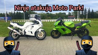 Dwie Ninje na Moto Parku Kawasaki ZX9R i ZX6R [upl. by Rusell130]