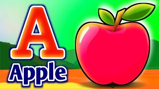 A for apple  अ से अनार  abcd  phonics song  a for apple b for ball c for cat  abcd song  abcde [upl. by Staford669]