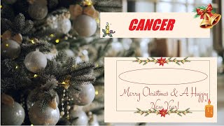 CANCER YEARLY HOROSCOPE 2025MERRY XMAS amp A HAPPY NEW YEAR IN 2025tarot horoscope cancer [upl. by Hylan]