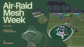 Air Raid Offense Pt 2 Mesh madden25 [upl. by Elnore]