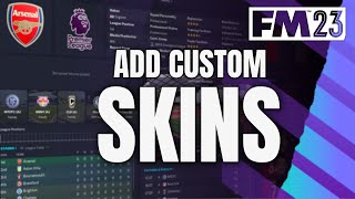 How To Install Custom Skins in Football Manager 2023 [upl. by Lili]