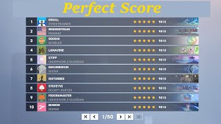 Reinhardt Hero Mastery Agent Difficulty Perfect Score 9810 Overwatch 2 read desc for hints 97 [upl. by Niwhsa430]