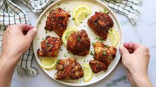 Air Fryer Boneless Chicken Thighs [upl. by Airat]