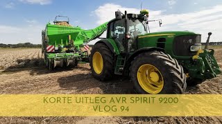 korte uitleg avr spirit 9200 vlog 94 [upl. by Genvieve]