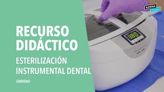 Desinfección y esterilización del instrumental dental [upl. by Phedra450]