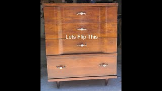 Lets flip this MidCentury Johnson Carper chest [upl. by Naihs403]