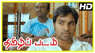 Thamizh Padam Movie Scenes  Delhi Ganesh himself  Shiva cancels his engagement  Disha [upl. by Anaeli]