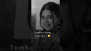 Tumhara Naam Likha Hai 😜  Zehri Writes 2 Status  ytshorts shorts trending sad [upl. by Marylinda]