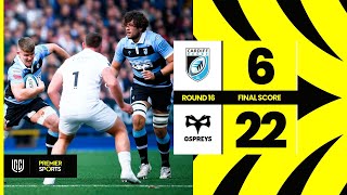 Cardiff Rugby vs Ospreys  Highlights from URC [upl. by Burack]