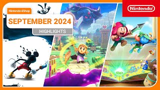 Nintendo eShop Highlights – September 2024 Nintendo Switch [upl. by Anatlus786]