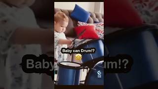 🤩Baby Can Drum⁉️Shout out to DrumStar [upl. by Haslam]