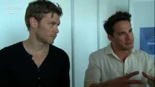 Michael Trevino amp Joseph Morgan Interview in Monte Carlo 2012  HD 720P [upl. by Liuka]