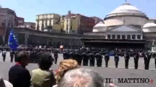 Festa della Repubblica in piazza Plebiscito a Napoli [upl. by Elysha681]