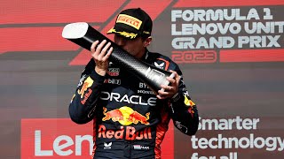 Max Verstappens 50th Formula 1 Race Win [upl. by Yelraf]