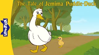 Jemima PuddleDuck Full Story  24 min  Bedtime Stories  Peter Rabbit l Little Fox [upl. by Nappie]