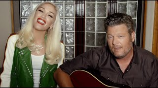 Blake Shelton  Happy Anywhere feat Gwen Stefani Acoustic [upl. by Ayhtin]