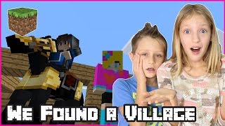 We Found a Village Again  Minecraft Survival [upl. by Jorin]